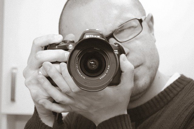 fotograf a fotoaparát
